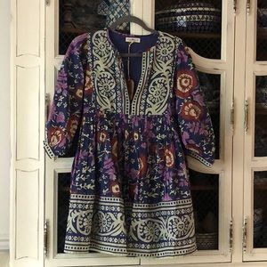 NWT. Natural Life XS Flouncy Floral Dress